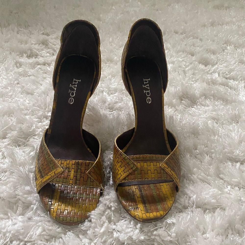Hype multicolored heels 